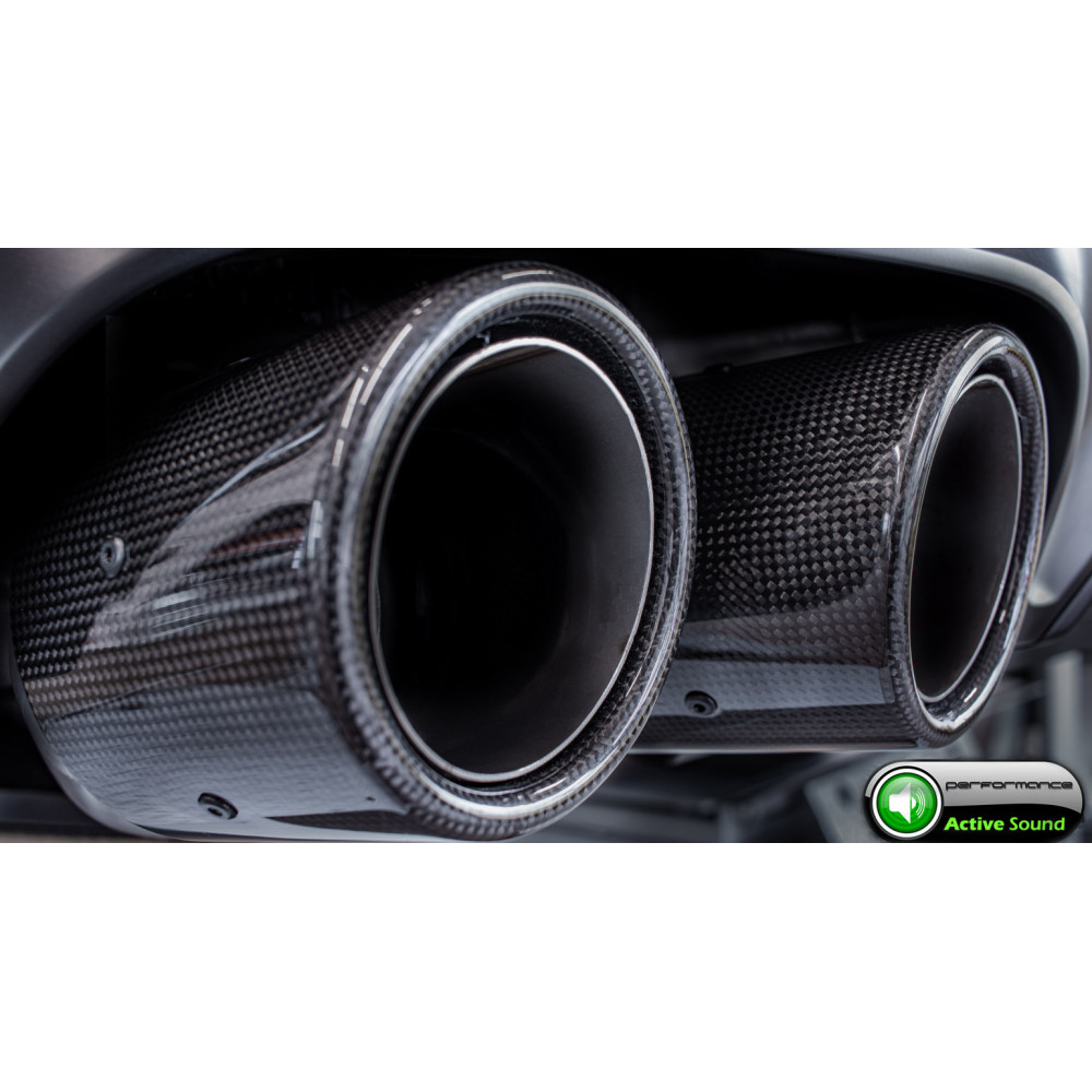 Active Sound System SQ8-Look Sport Exhaust V8 Sound Booster Audi Q8 4M